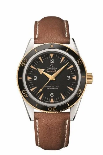 Omega Seamaster 300 Master Co-Axial Steel Stainless Steel / Yellow Gold / Black / Strap 233.22.41.21.01.001 (23322412101001)